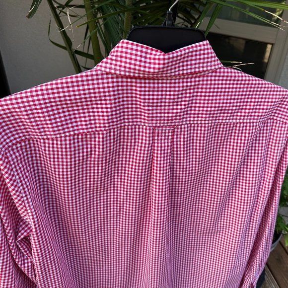 JACK SPADE BLEEKER STREET Men's Red & White Check Shirt - XXL - Picture 7 of 8